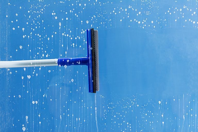 Ward's Windows 3 rubber squeegee cleans window clears a stripe of 2025 01 24 17 35 21 utc 768x512